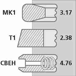 PIERŚCIENIE 41158005 PERKINS ATS 98.48MM TURBO 6