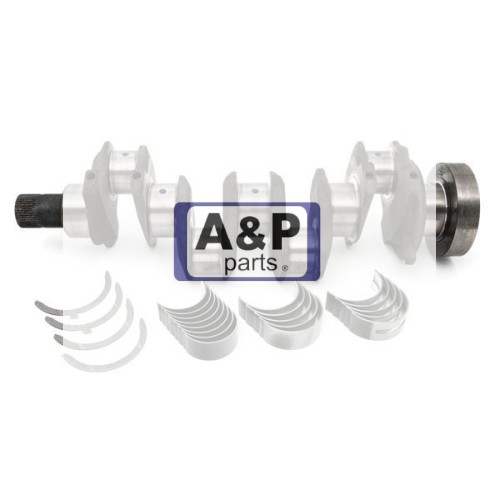 WAŁ KORBOWY KOMPLETNY PERKINS 1104 Z PANEWKAMI-28680