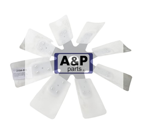 WENTYLATOR 8-ŁOPATEK PLAST. FI 460 ZETOR 13013010-28661