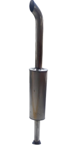 TŁUMIK TURBO WYGIĘTY 89014040 INOX