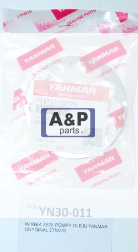 WIRNIK ZEW. POMPY OLEJU YANMAR ORYGINAŁ 3TNV76-26608
