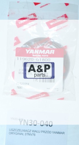 USZCZELNIACZ WAŁU PRZÓD YANMAR ORYGINAŁ 3TNV76-26613