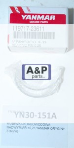 PANEWKA KORBOWODOWA +0,25 YANMAR ORYGINAŁ 3TNV76