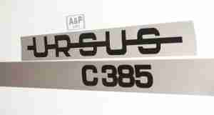 KOMPLET NAKLEJEK EMBLEMATÓW URSUS C-385