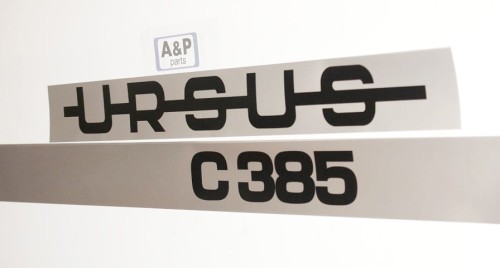 KOMPLET NAKLEJEK EMBLEMATÓW URSUS C-385-15640
