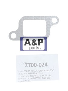 USZCZELKA KOLEKTORA SSĄCEGO ZETOR 6-cyl. 933046