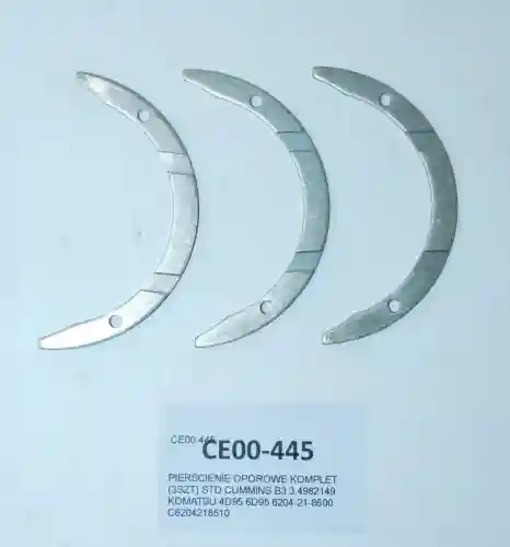 PIERŚCIENIE OPOROWE KPL CUMMINS B3.3 4D95 6D95 STD-26981