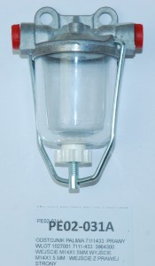 ODSTOJNIK PALIWA 1028371 PRAWY WLOT M14X1.5