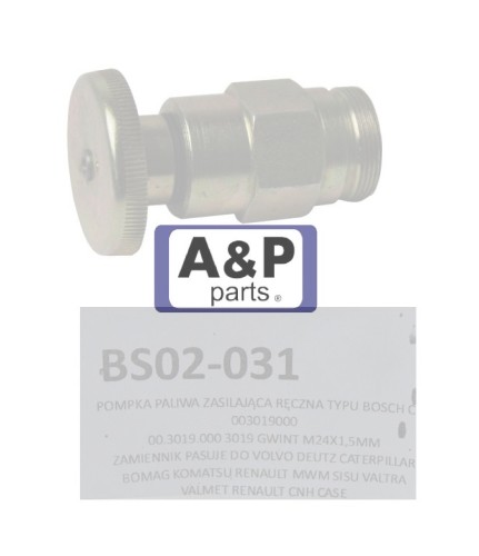 POMPKA PALIWA RĘCZNA TYPU BOSCH CAV 003019000-25799