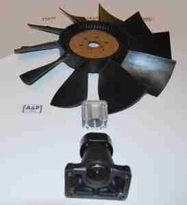 WENTYLATOR SILNIKA 560MM Z OBUDOWĄ KOMPLETNY /058/