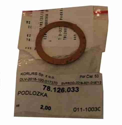 PODKŁADKA ZETOR UR III 78126033-24009