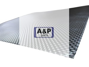 ALUMINIOWA OSŁONA TERMICZNA 500X500X0,4mm