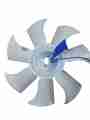 WENTYLATOR WIATRAK 7 ŁOP. 360 MM 4 OTWORY WAŁEK 24-30148