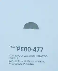 KLIN WPUST WAŁU KORBOWEGO 0500012  