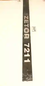 KOMPLET NAKLEJEK EMBLEMATÓW ZETOR 7211