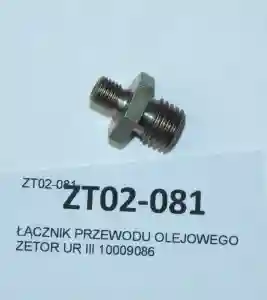 ŁĄCZNIK PRZEWODU OLEJOWEGO ZETOR 10009086
