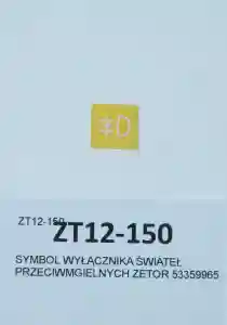 SYMBOL WYŁĄCZNIKA ŚWIATEŁ PRZECIWM. ZETOR 53359965