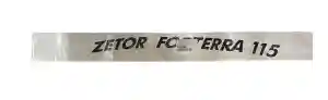 EMBLEMAT NAKLEJKA ZETOR FORTERRA 115 LEWA 29802005