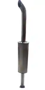 TŁUMIK TURBO WYGIĘTY 89014040 INOX